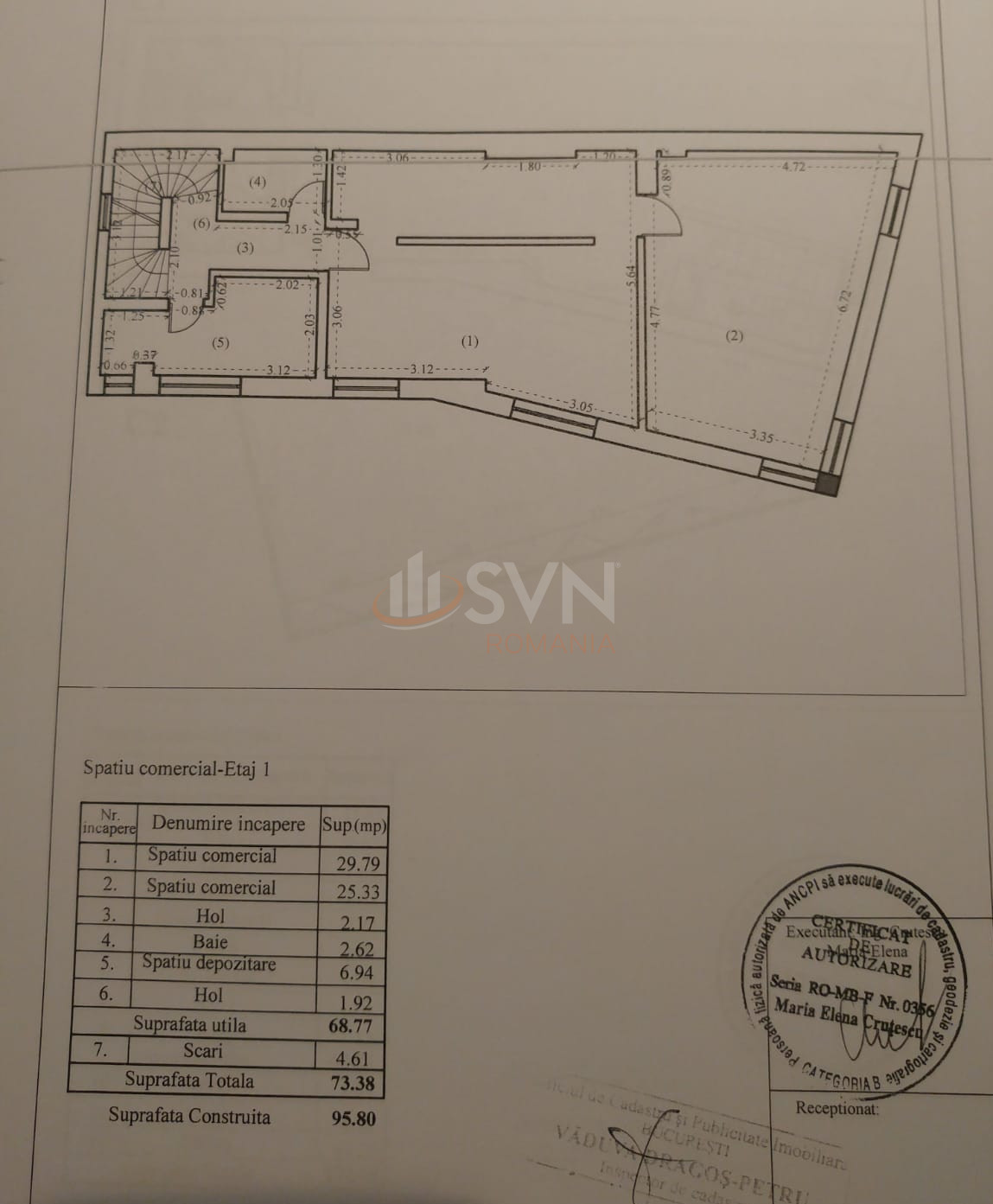 Spatiu comercial 350 mp Bucuresti/Eminescu