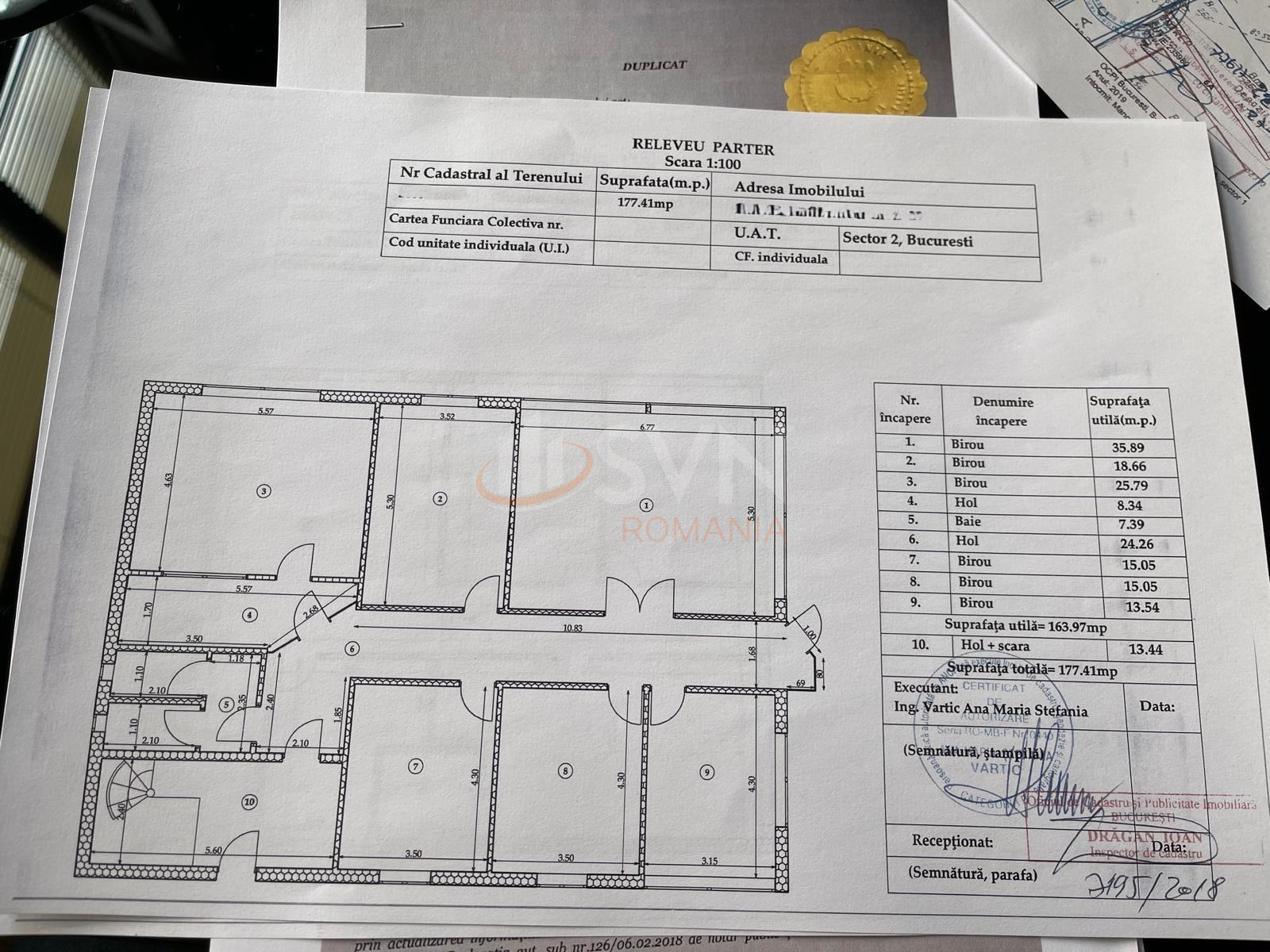 Spatiu comercial 360 mp Bucuresti/Barbu Vacarescu
