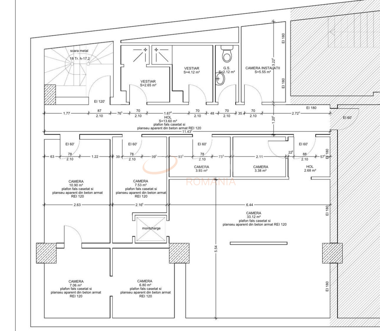 Spatiu comercial 361 mp Bucuresti/Herastrau
