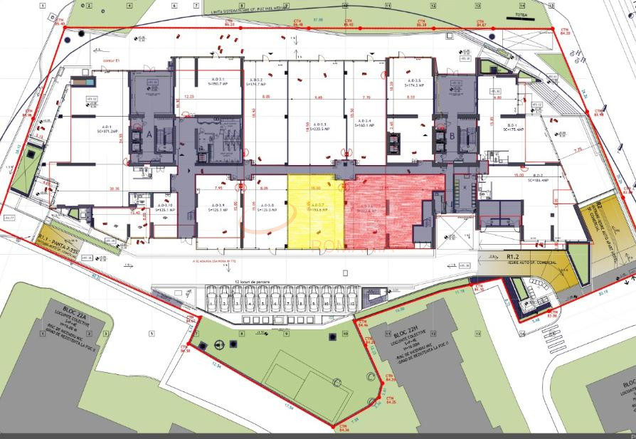 Spatiu comercial 370 mp Bucuresti/Herastrau