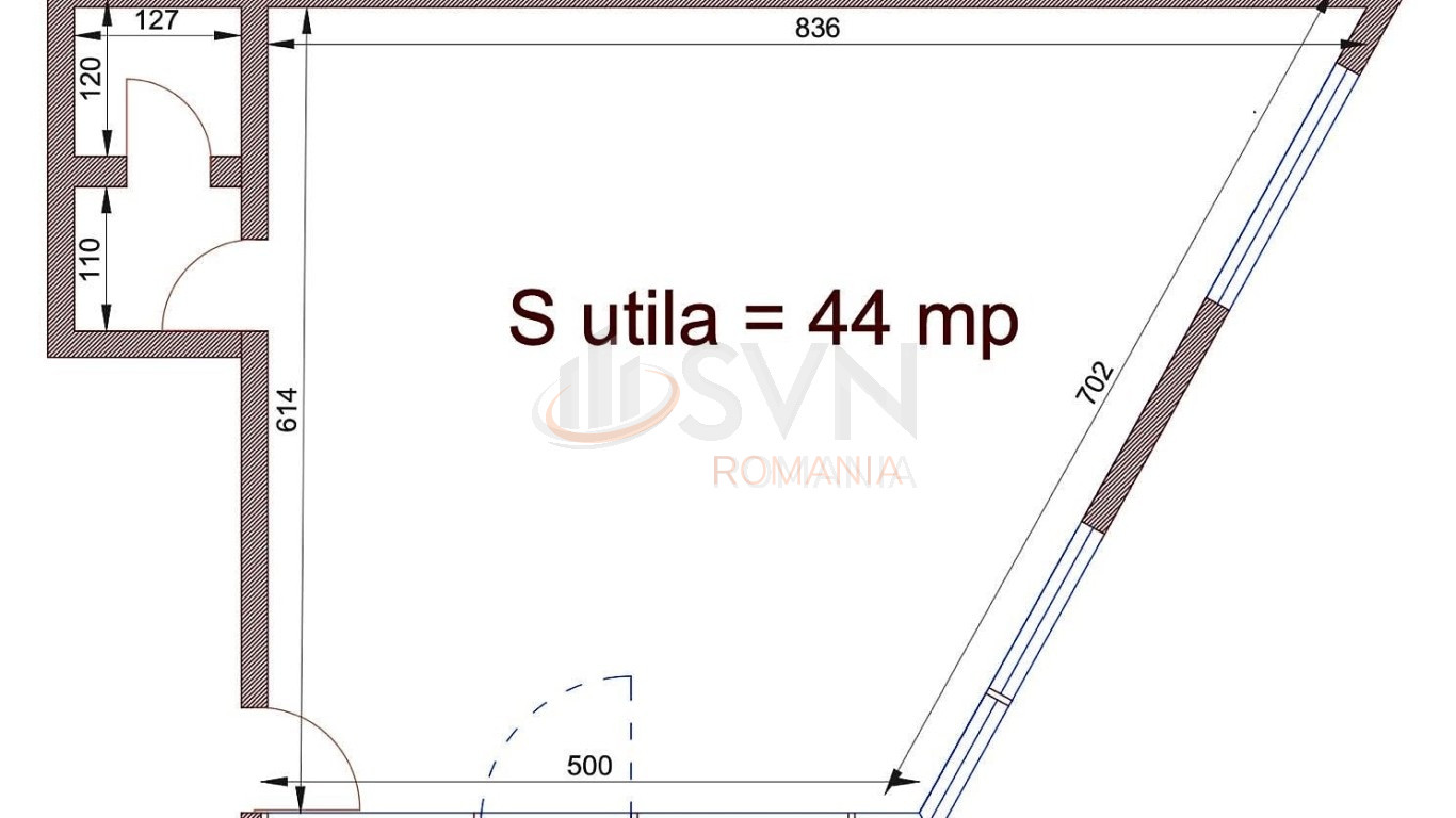 Spatiu comercial 44 mp Bucuresti/Floreasca