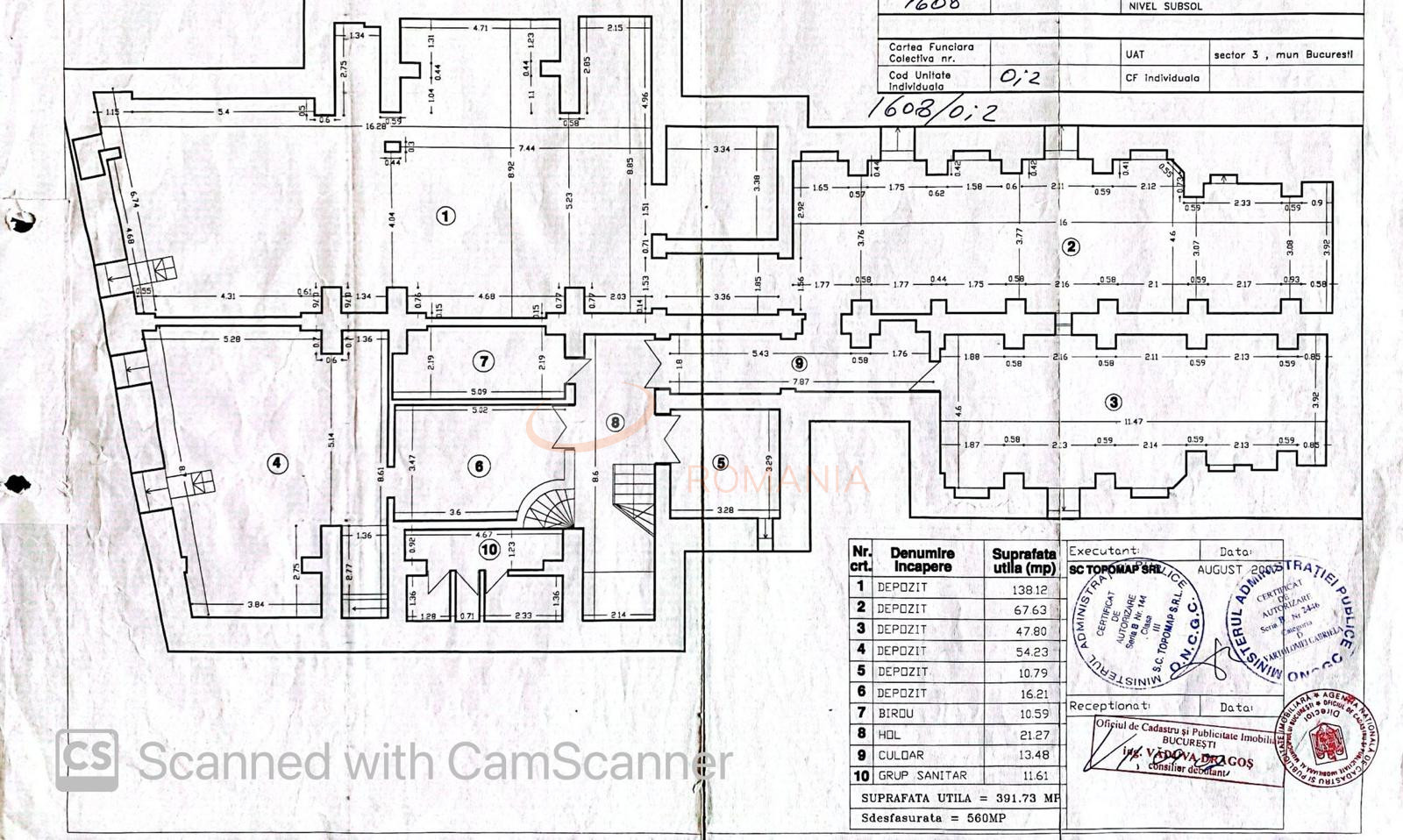 Spatiu comercial 479.69 mp Bucuresti/Centrul Istoric (s3)
