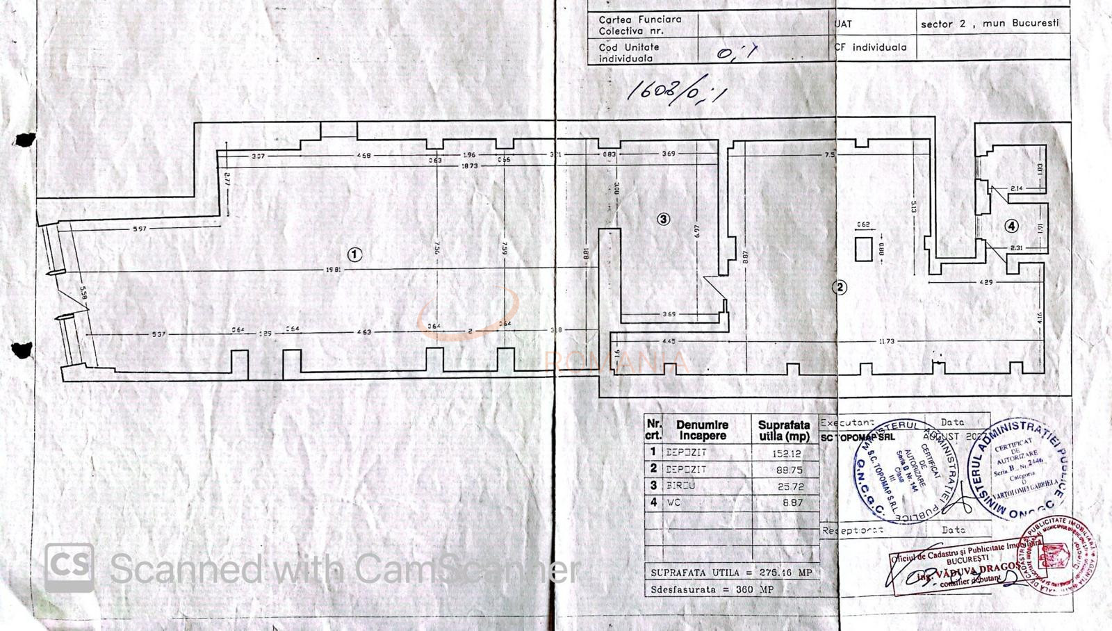 Spatiu comercial 479.69 mp Bucuresti/Centrul Istoric (s3)
