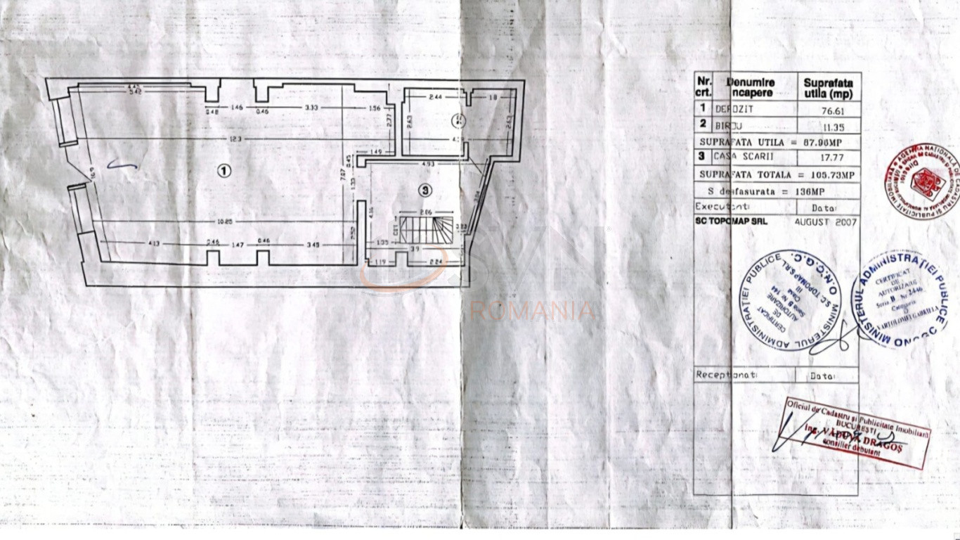 Spatiu comercial 510 mp Bucuresti/Centrul Istoric