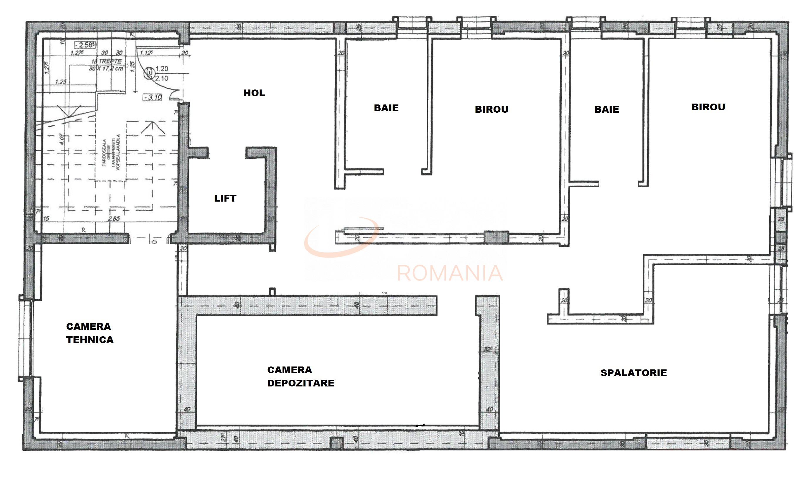 Spatiu comercial 550 mp Bucuresti/Cotroceni