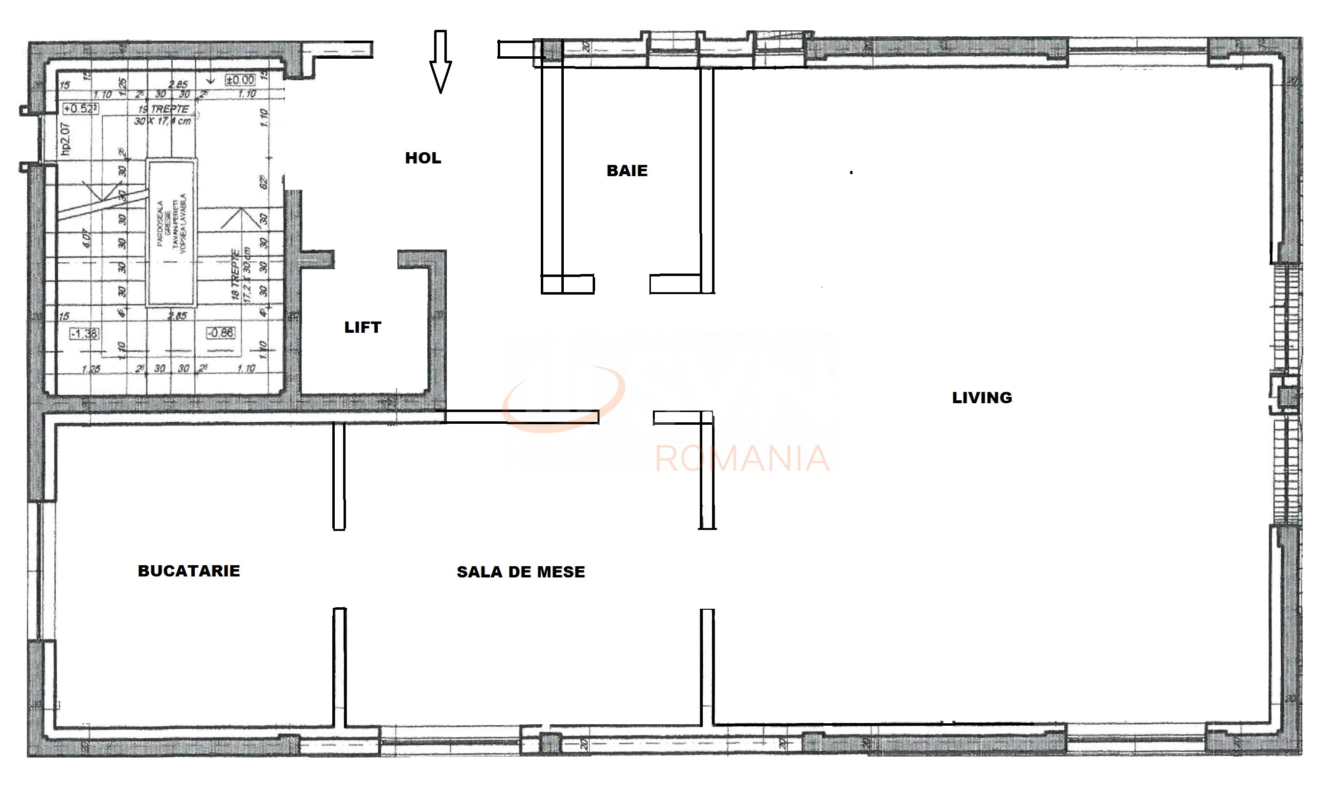 Spatiu comercial 550 mp Bucuresti/Cotroceni