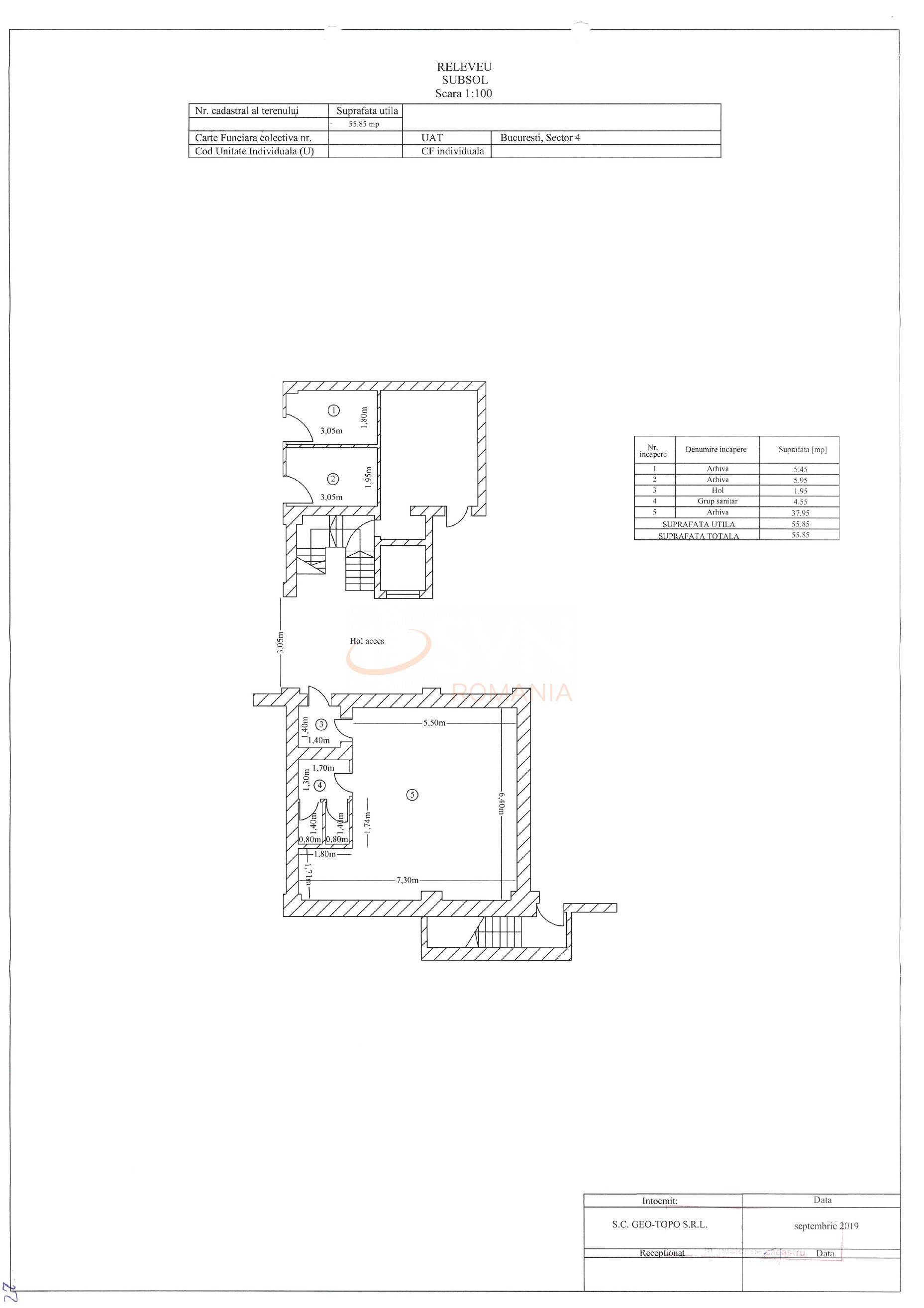 Spatiu comercial 630 mp Bucuresti/Tineretului