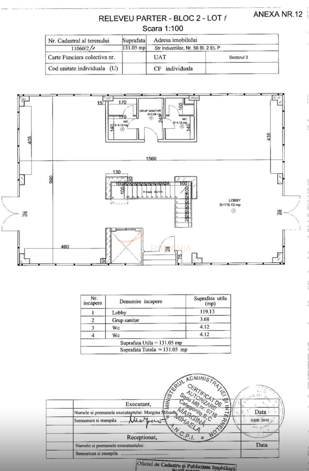 Spatiu comercial 638 mp Bucuresti/Industriilor