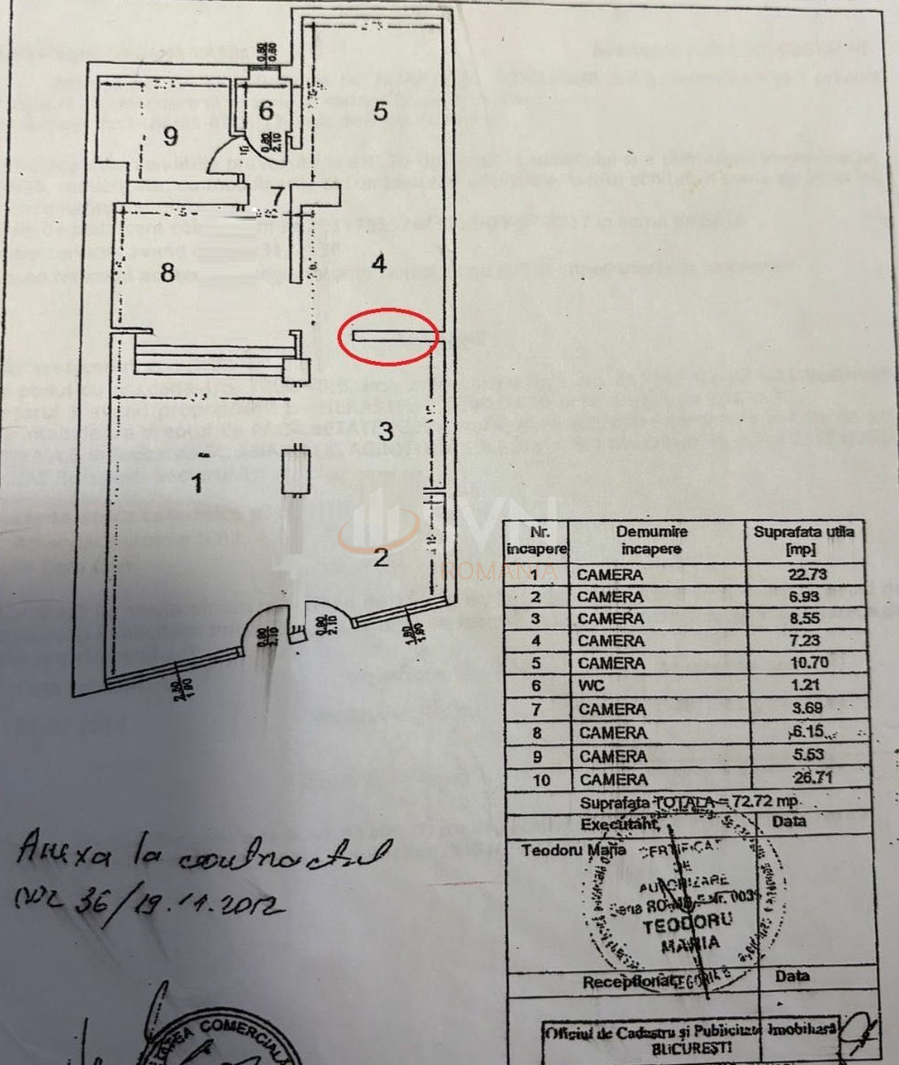 Spatiu comercial 72.72 mp Bucuresti/Dorobanti