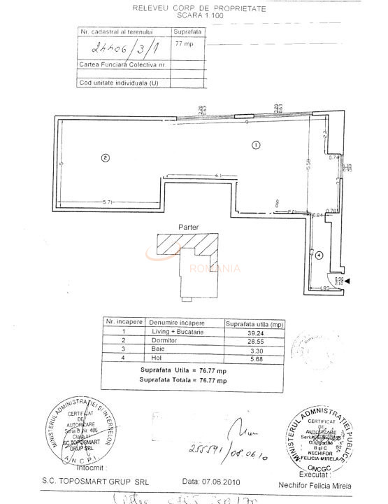 Spatiu comercial 77 mp Bucuresti/Dorobanti