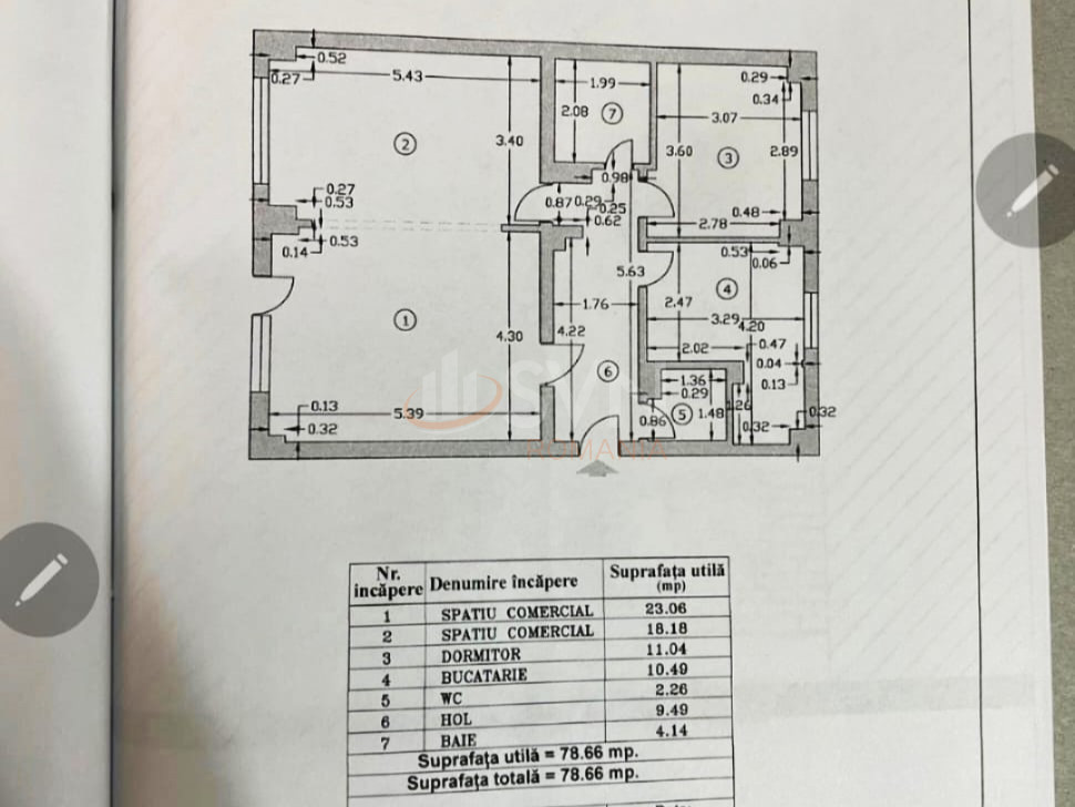 Spatiu comercial 78 mp Bucuresti/Virtutii