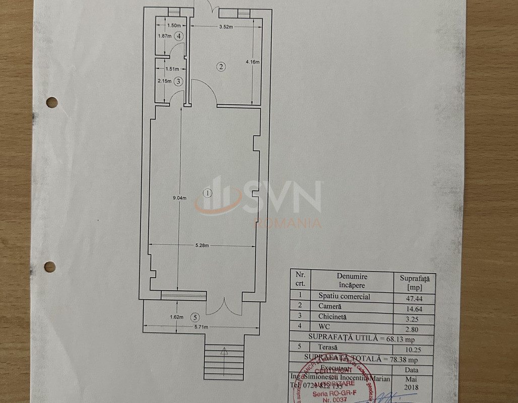 Spatiu comercial 78 mp Bucuresti/Regie