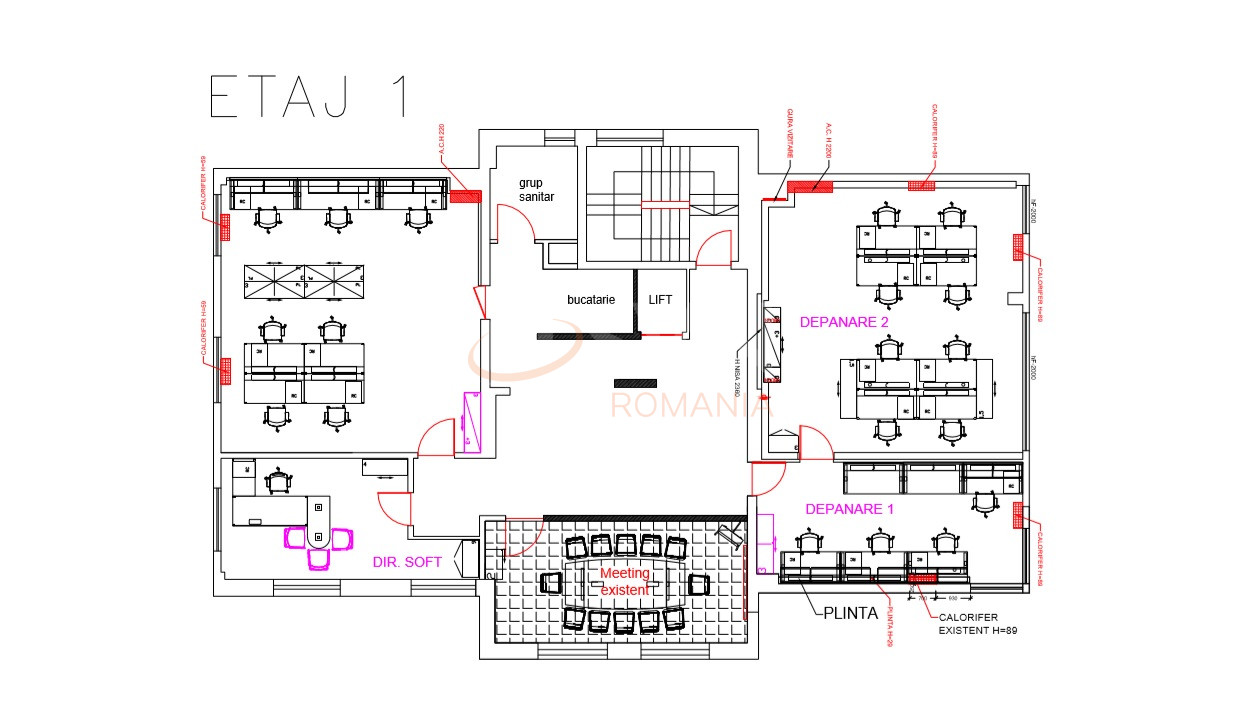 Spatiu comercial 800 mp Bucuresti/Aviatiei