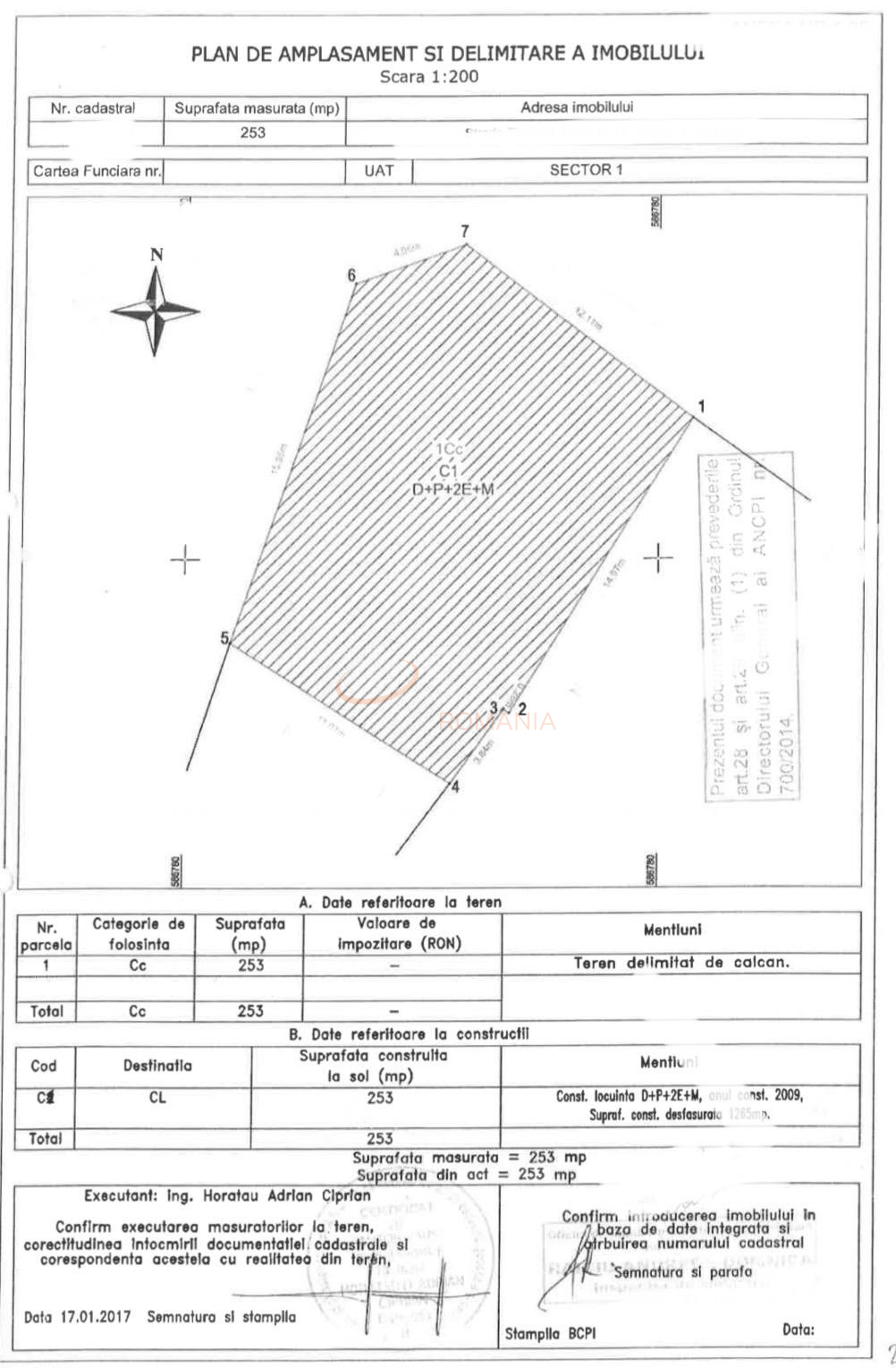 Spatiu comercial 801.32 mp Bucuresti/Cismigiu