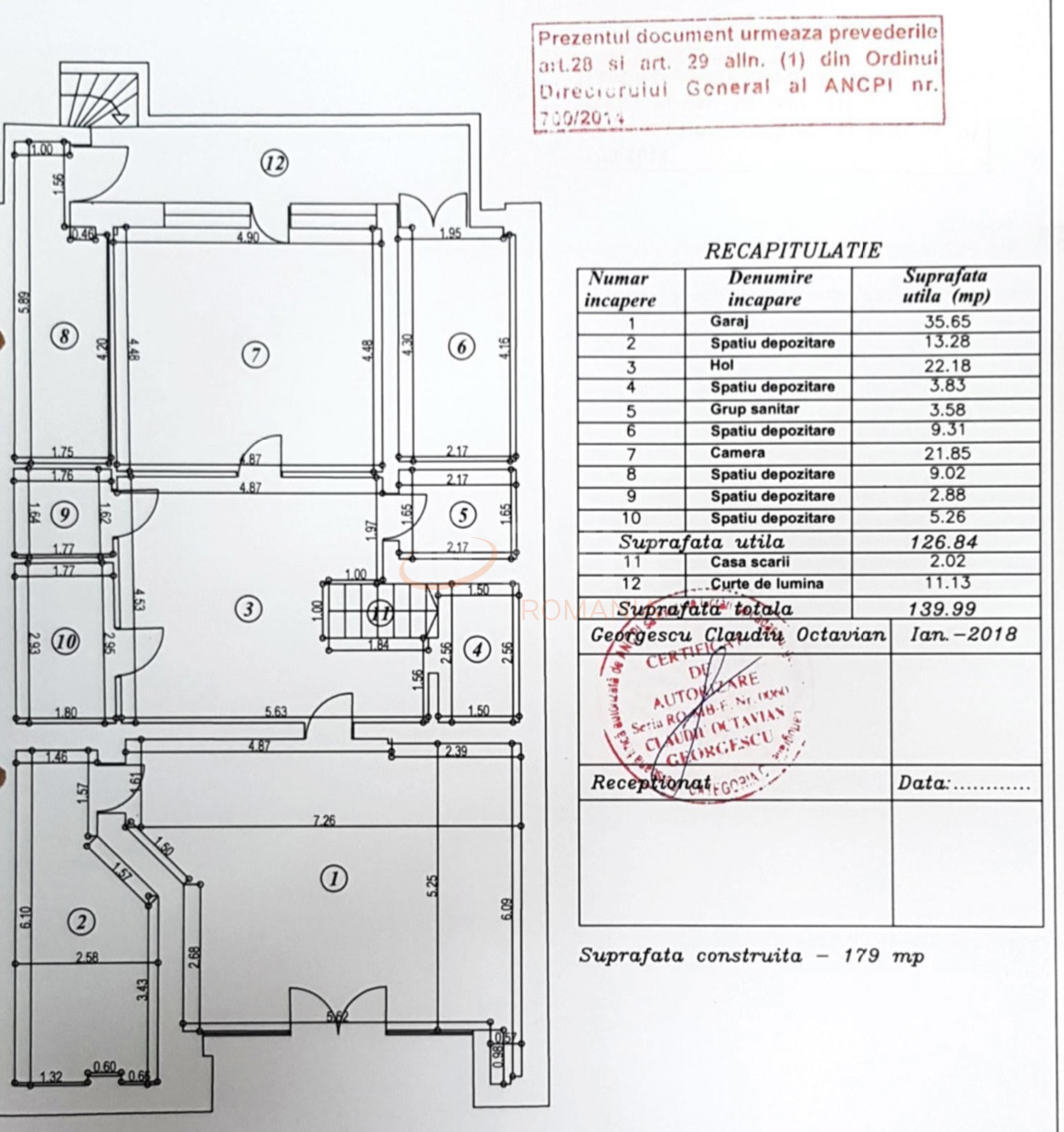 Spatiu comercial 835 mp Bucuresti/Primaverii
