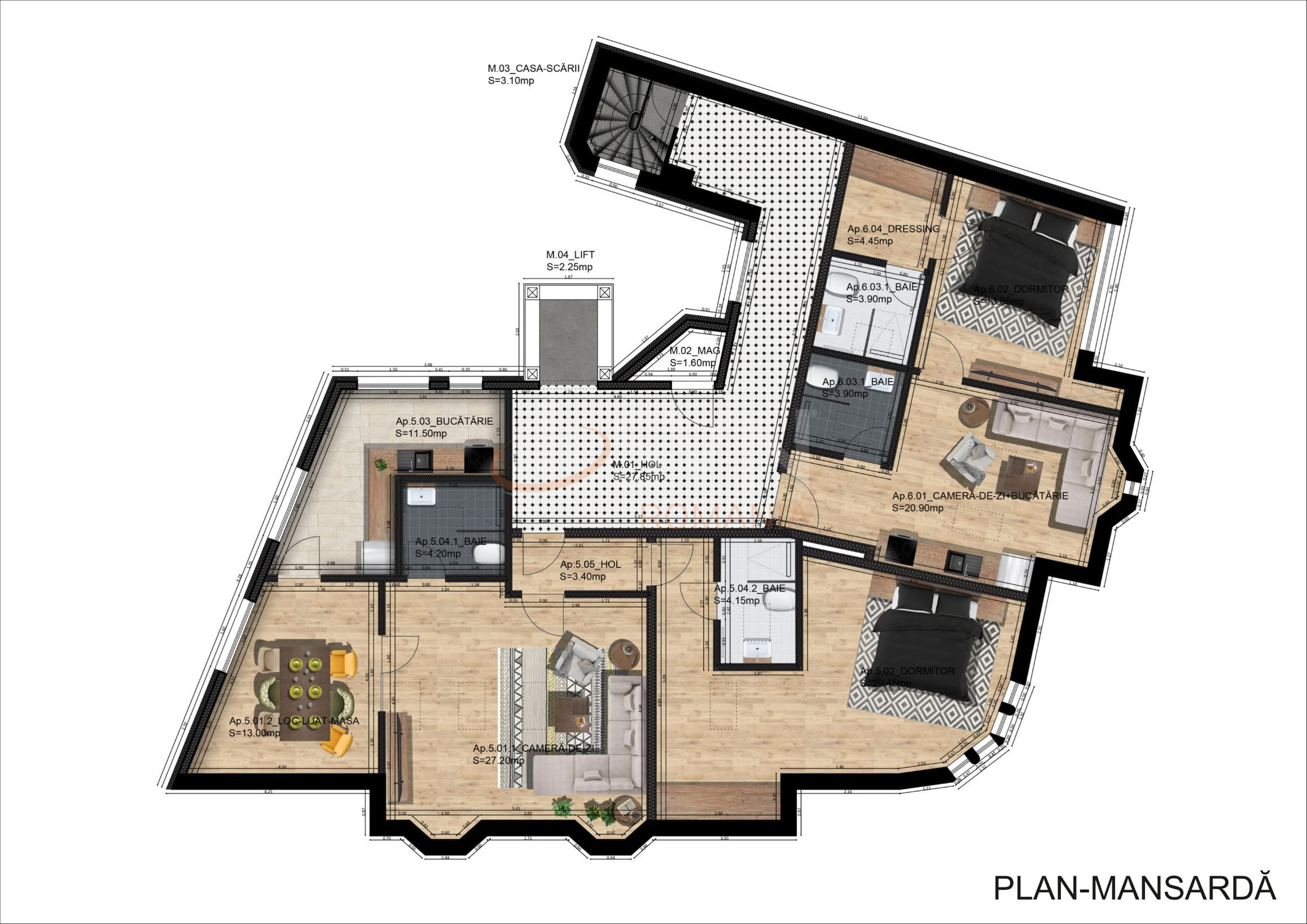 Spatiu comercial 856 mp Bucuresti/Dacia