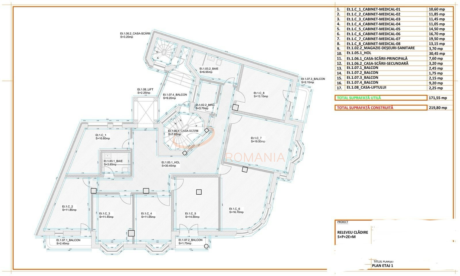 Spatiu comercial 856 mp Bucuresti/Dacia