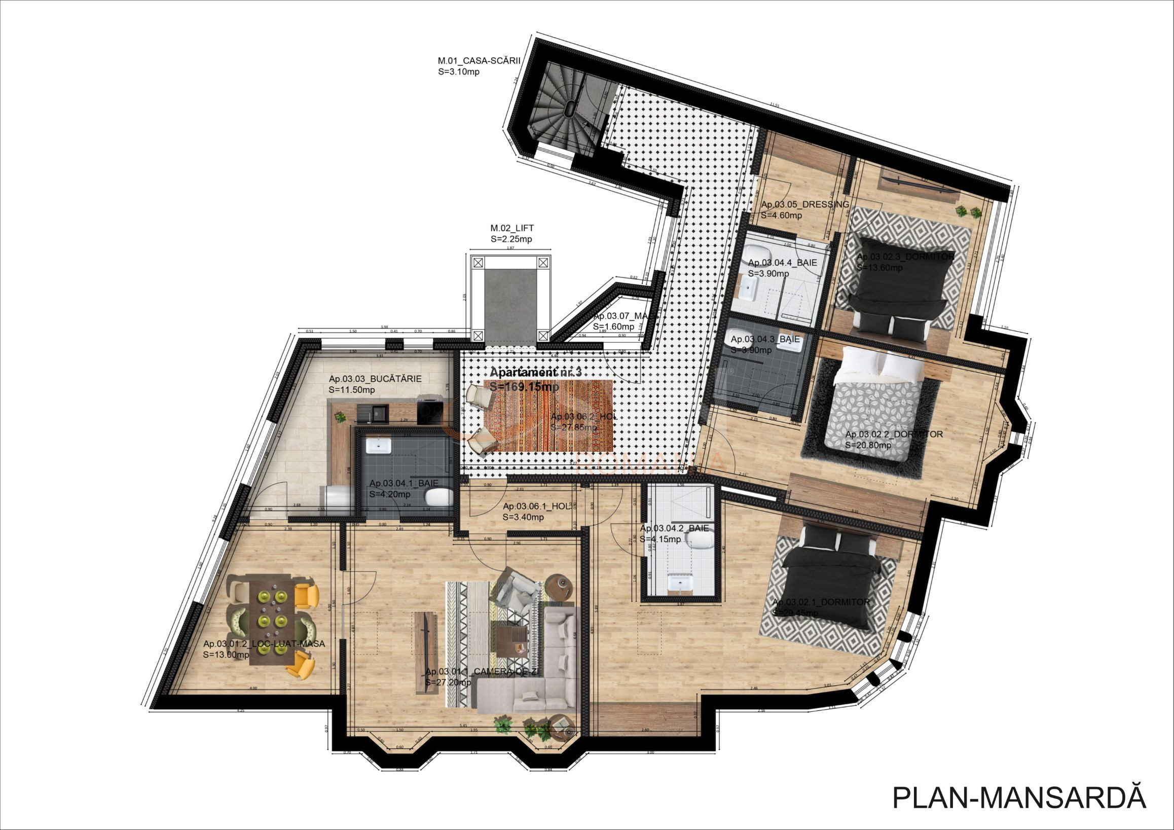 Spatiu comercial 856 mp Bucuresti/Dacia