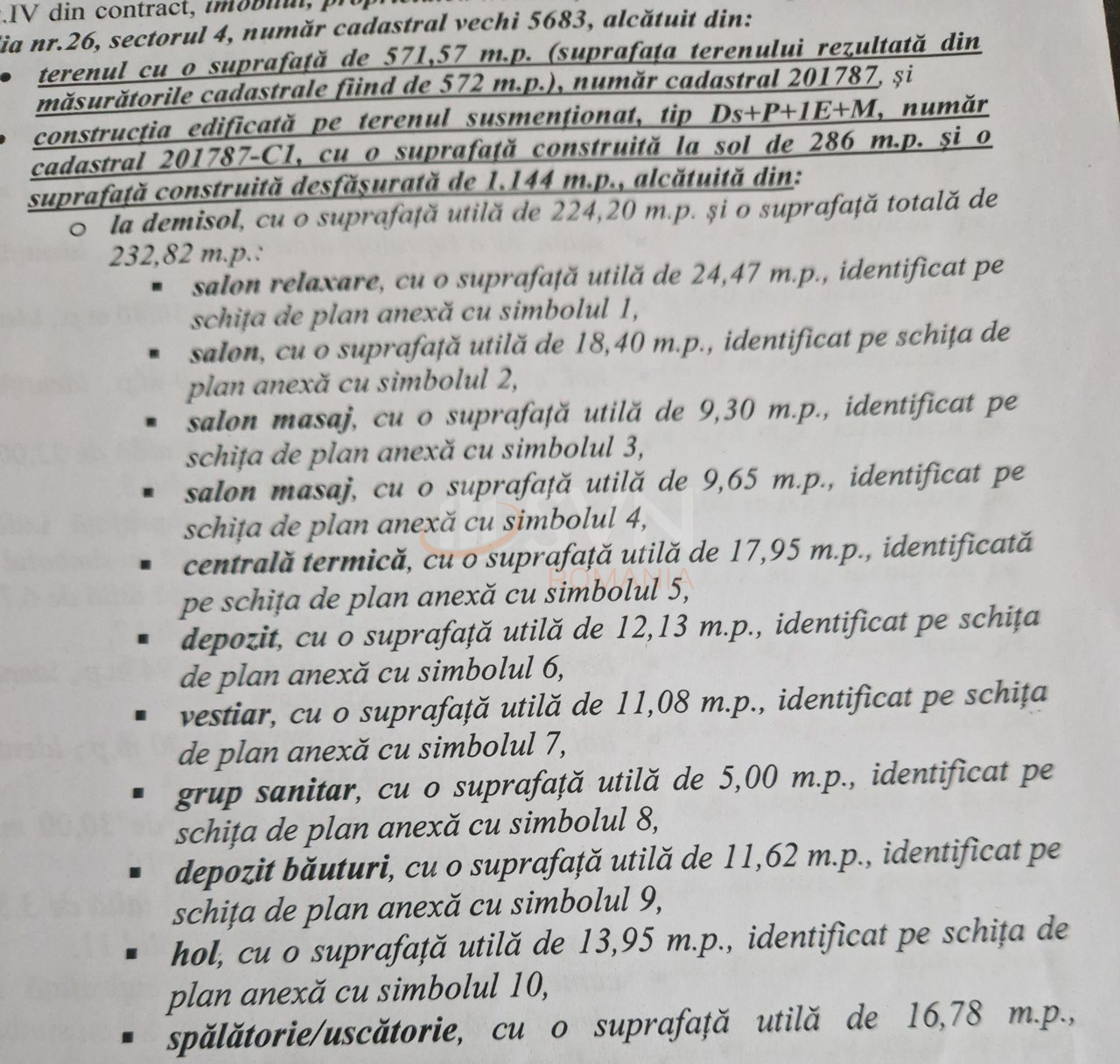 Spatiu comercial 973 mp Bucuresti/Parcul Carol