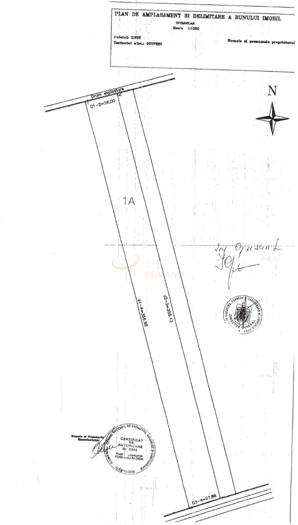 Teren 10000 mp Ilfov/Otopeni
