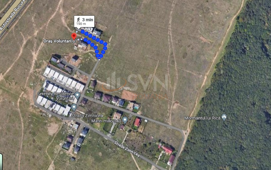 Teren 1172 mp Ilfov/Voluntari