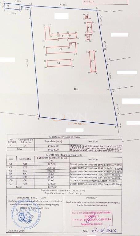 Teren 14800 mp Bucuresti/Militari