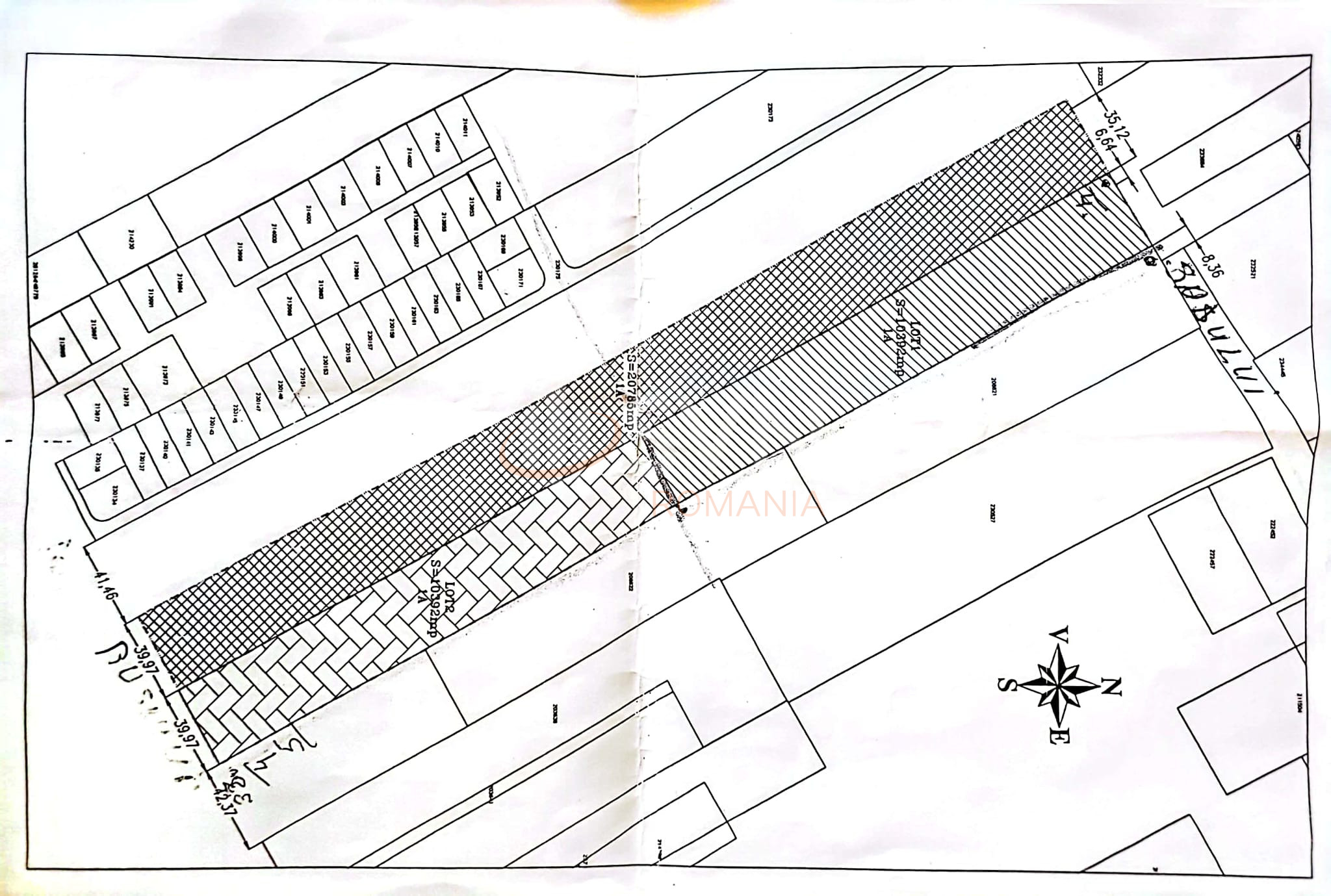 Teren 20785 mp Bucuresti/Straulesti