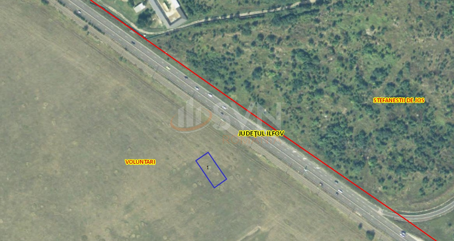 Teren 2108 mp Ilfov/Voluntari