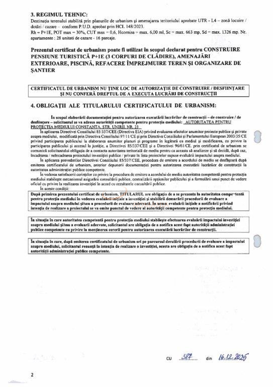 Teren 2210 mp Constanta/Centru