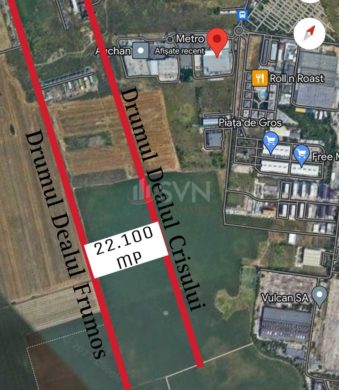 Teren 22100 mp Bucuresti/Berceni