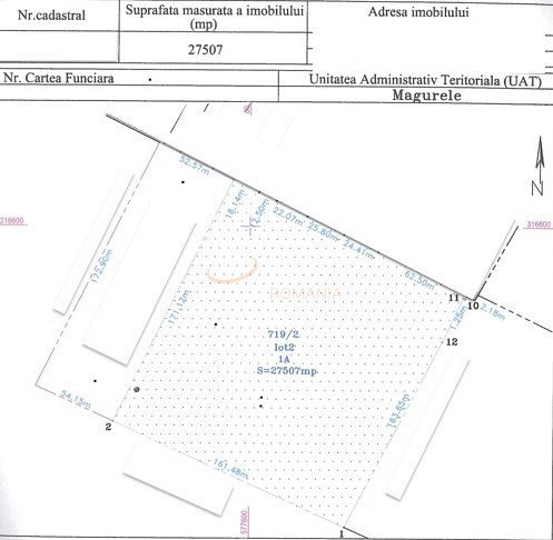 Teren 27507 mp Ilfov/Magurele