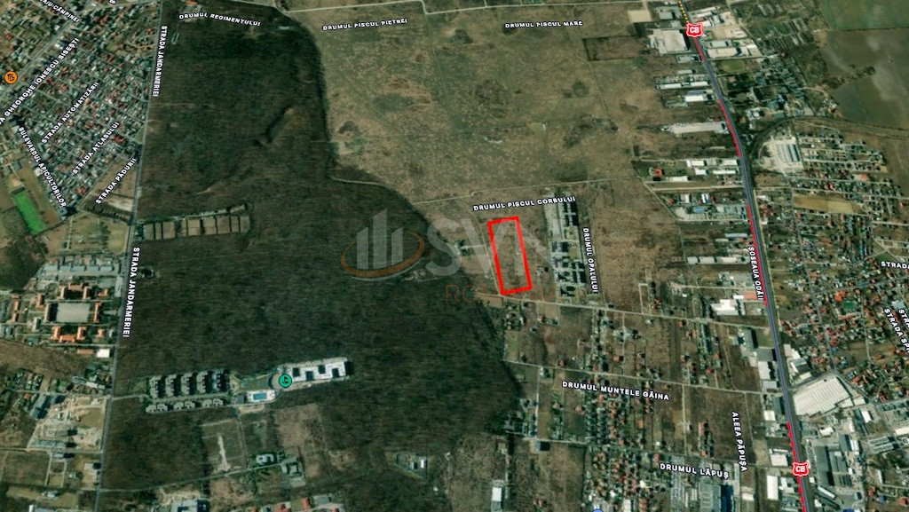 Teren 27580 mp Bucuresti/Sisesti
