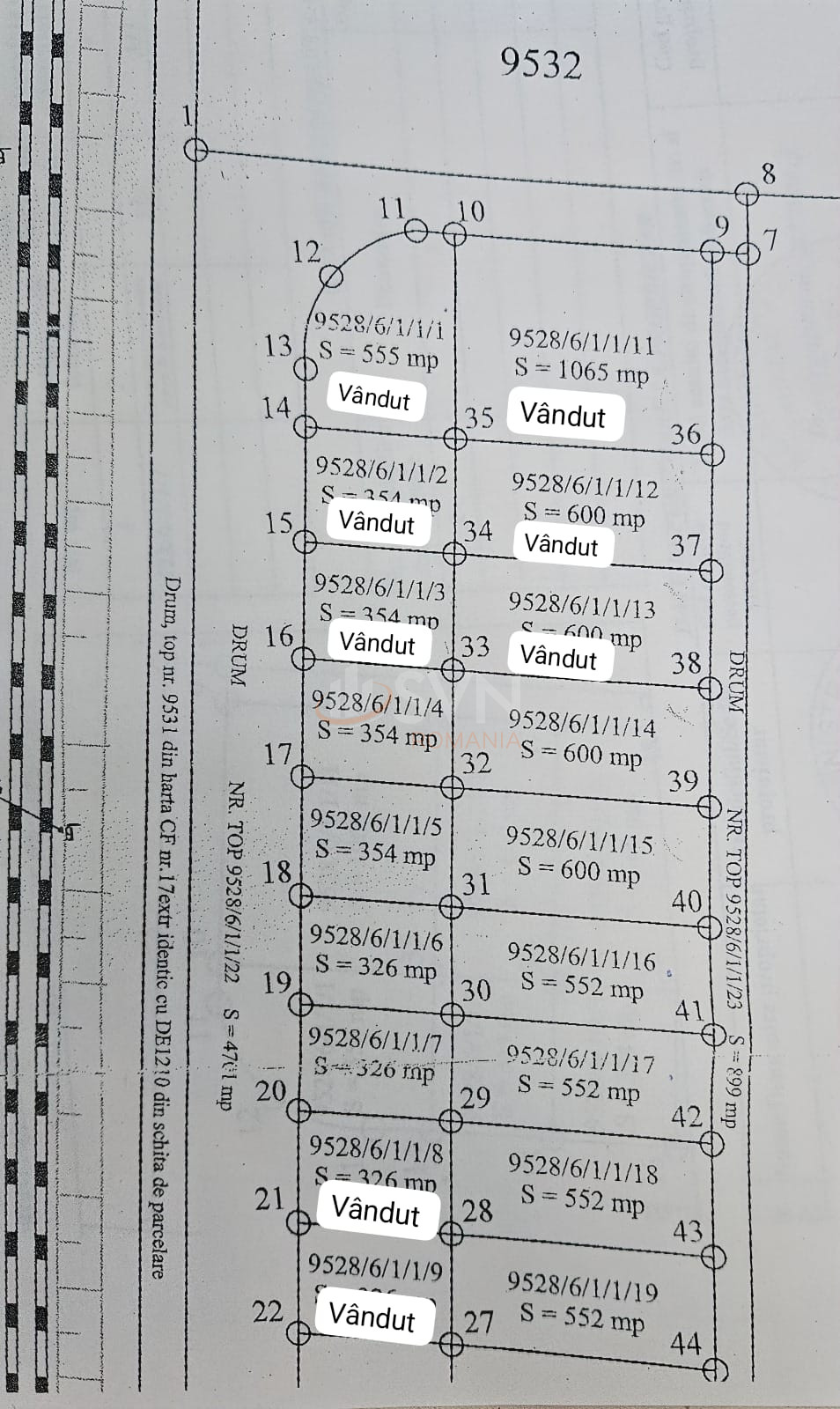 Teren 326 mp Brasov/Tractorul