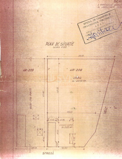 Teren 3344 mp Arad/Centru