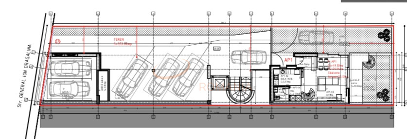 Teren 353 mp Bucuresti/Unirii (s3)
