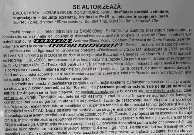 Teren 357 mp Bucuresti/Damaroaia