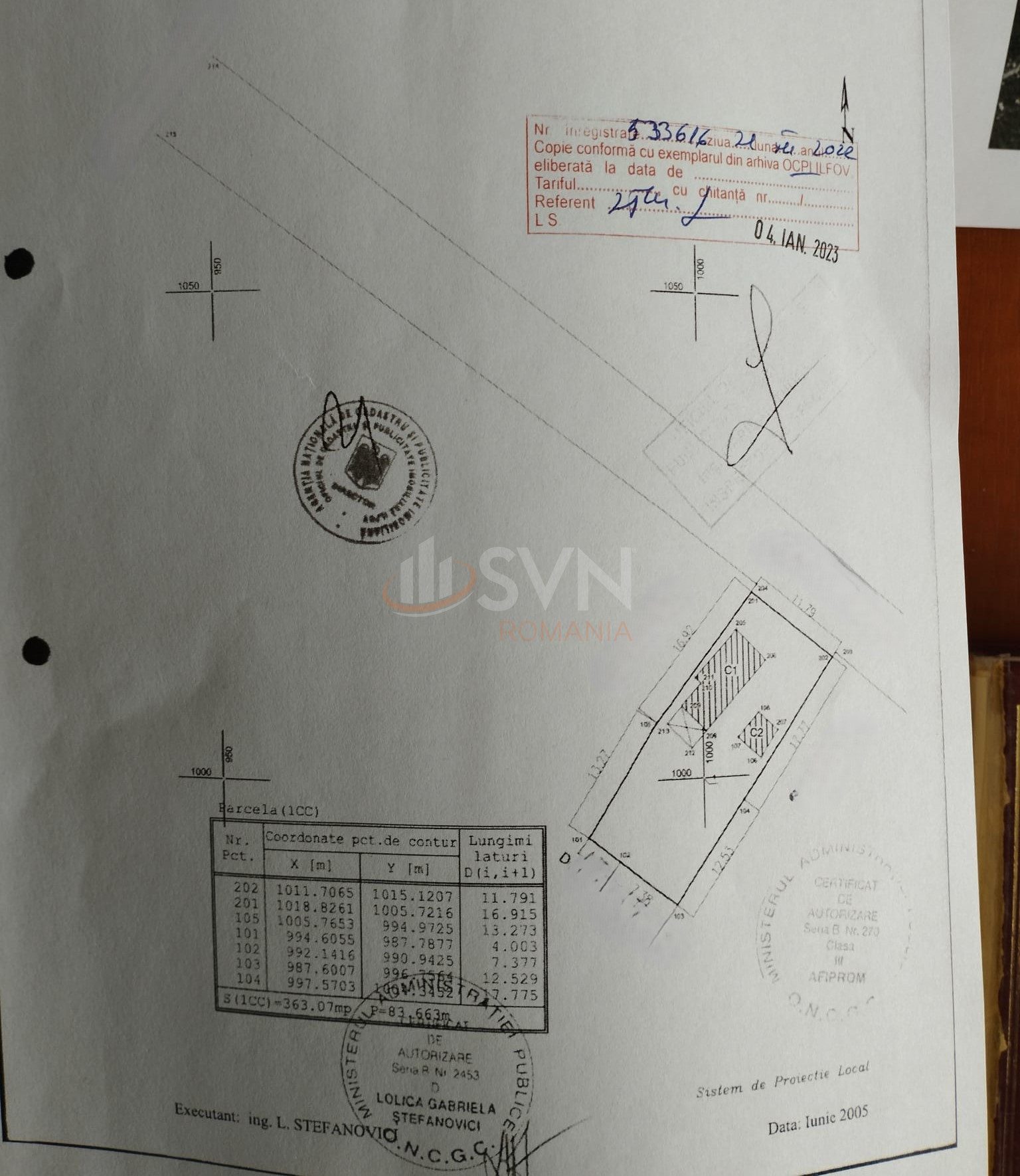 Teren 365 mp Ilfov/Voluntari