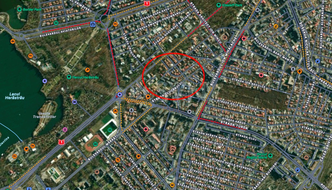 Teren 400 mp Bucuresti/Arcul De Triumf