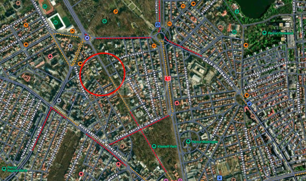 Teren 400 mp Bucuresti/Arcul De Triumf