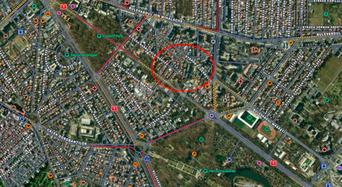 Teren 400 mp Bucuresti/Arcul De Triumf