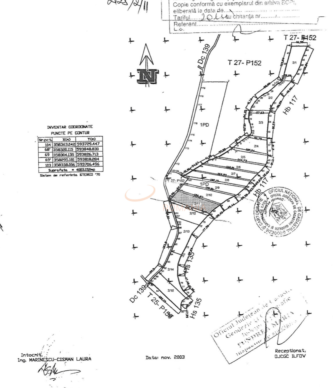 Teren 4003 mp Ilfov/Snagov