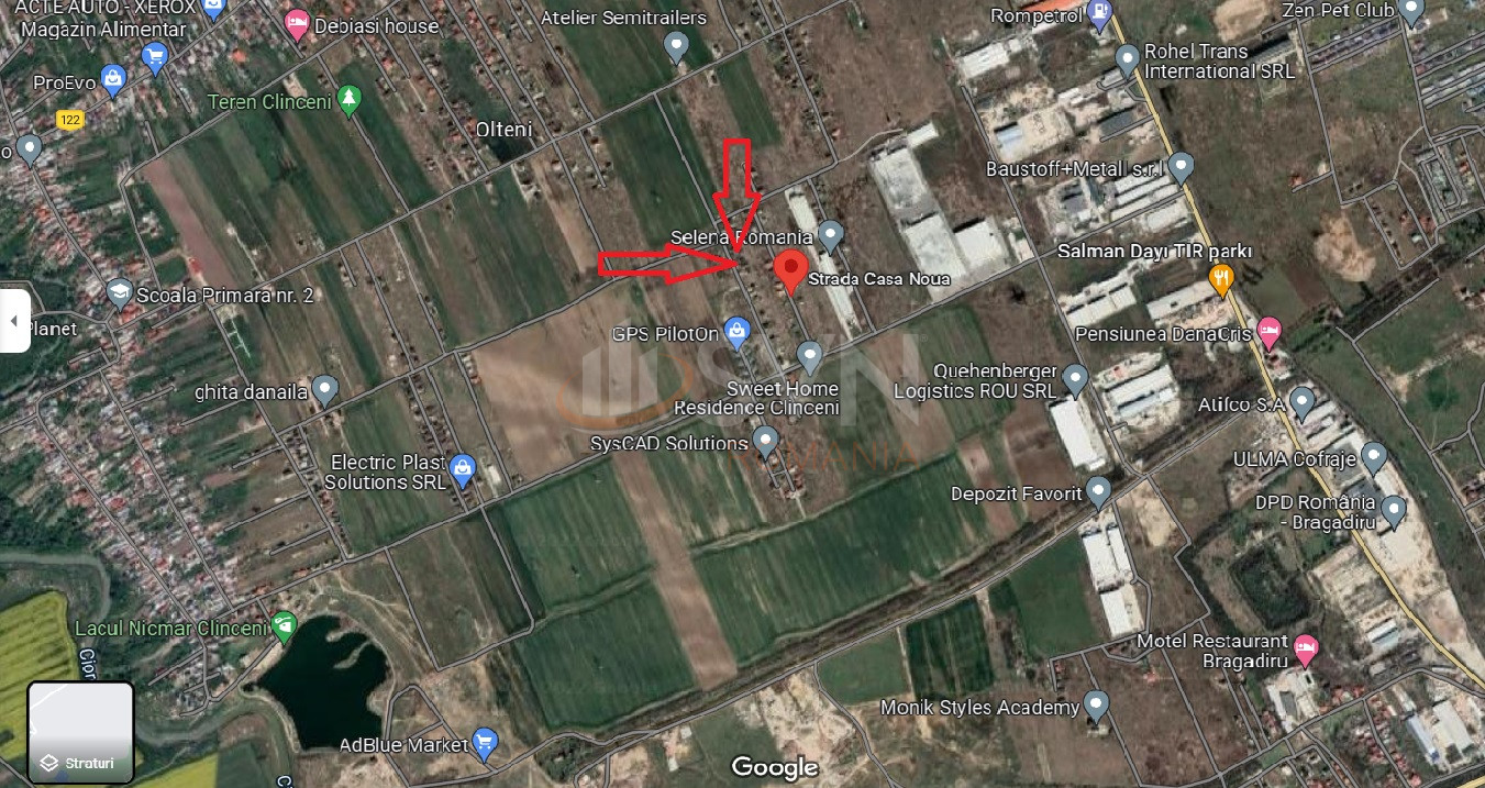 Teren 450 mp Ilfov/Clinceni