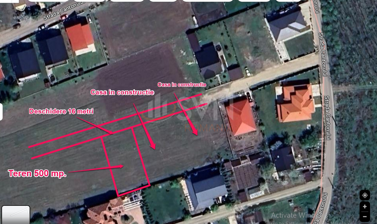 Teren 500 mp Ilfov/Corbeanca