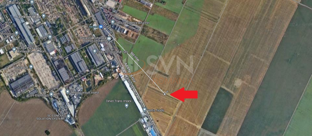 Teren 500 mp Ilfov/Popesti-leordeni