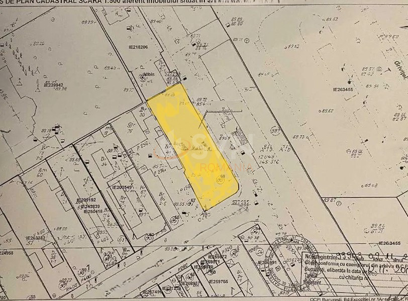 Teren 503 mp Bucuresti/1 Mai