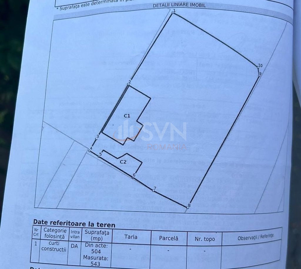 Teren 543 mp Bucuresti/Bucurestii Noi
