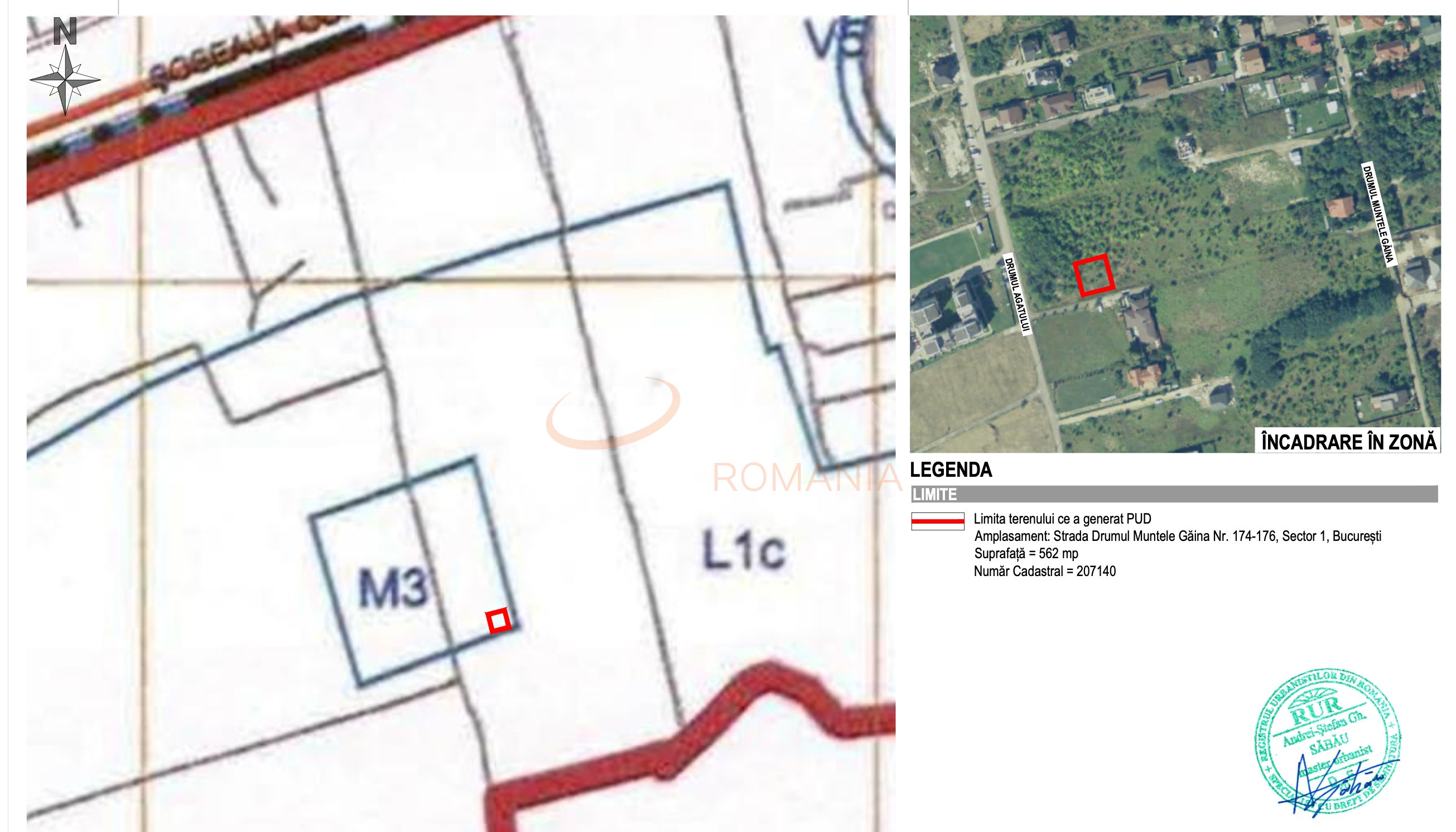 Teren 562 mp Bucuresti/Baneasa