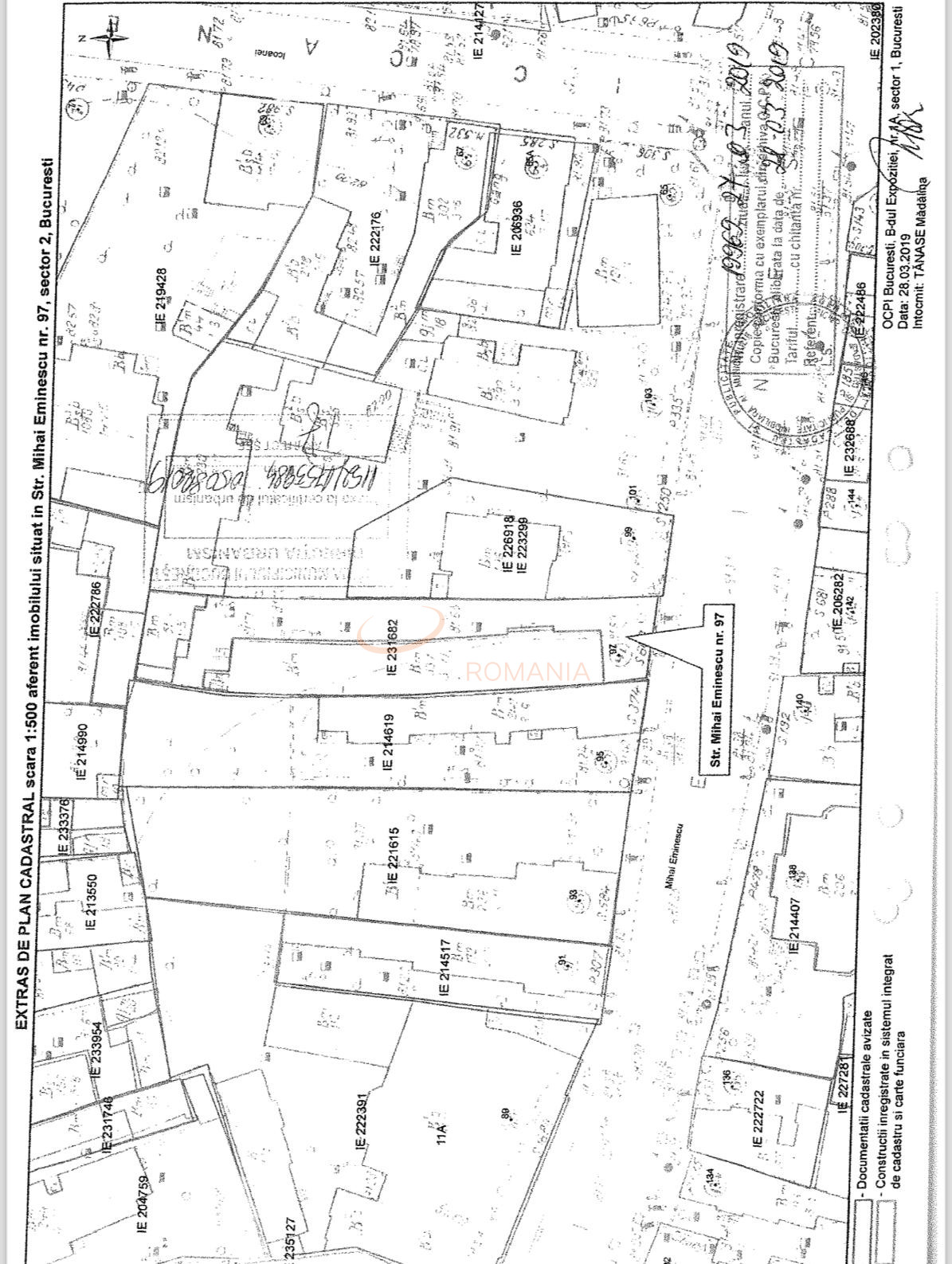 Teren 600 mp Bucuresti/Eminescu