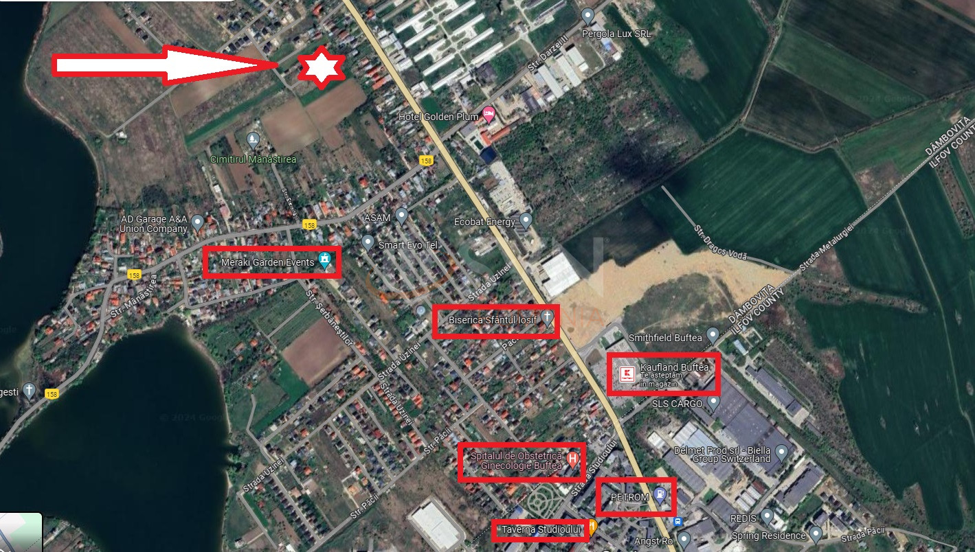 Teren 660 mp Ilfov/Buftea