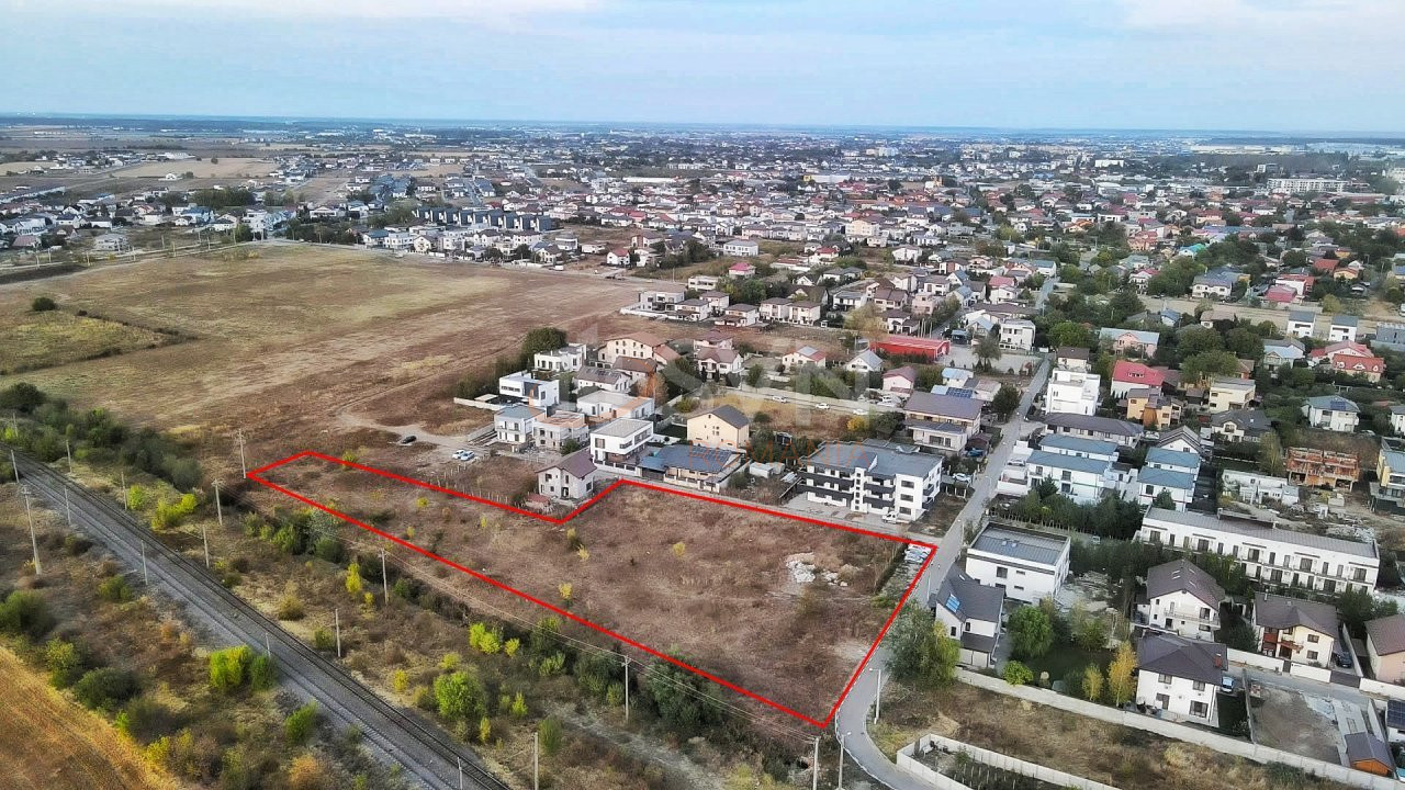 Teren 7039 mp Ilfov/Otopeni